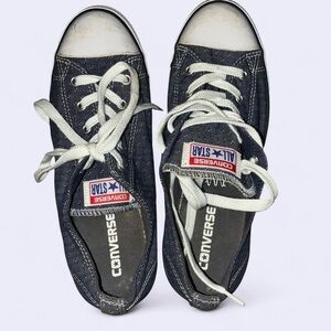 Converse All Star Chuck Taylor Low • Women’s 9 • Gray Canvas